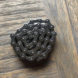 Motorcycle chain necklace